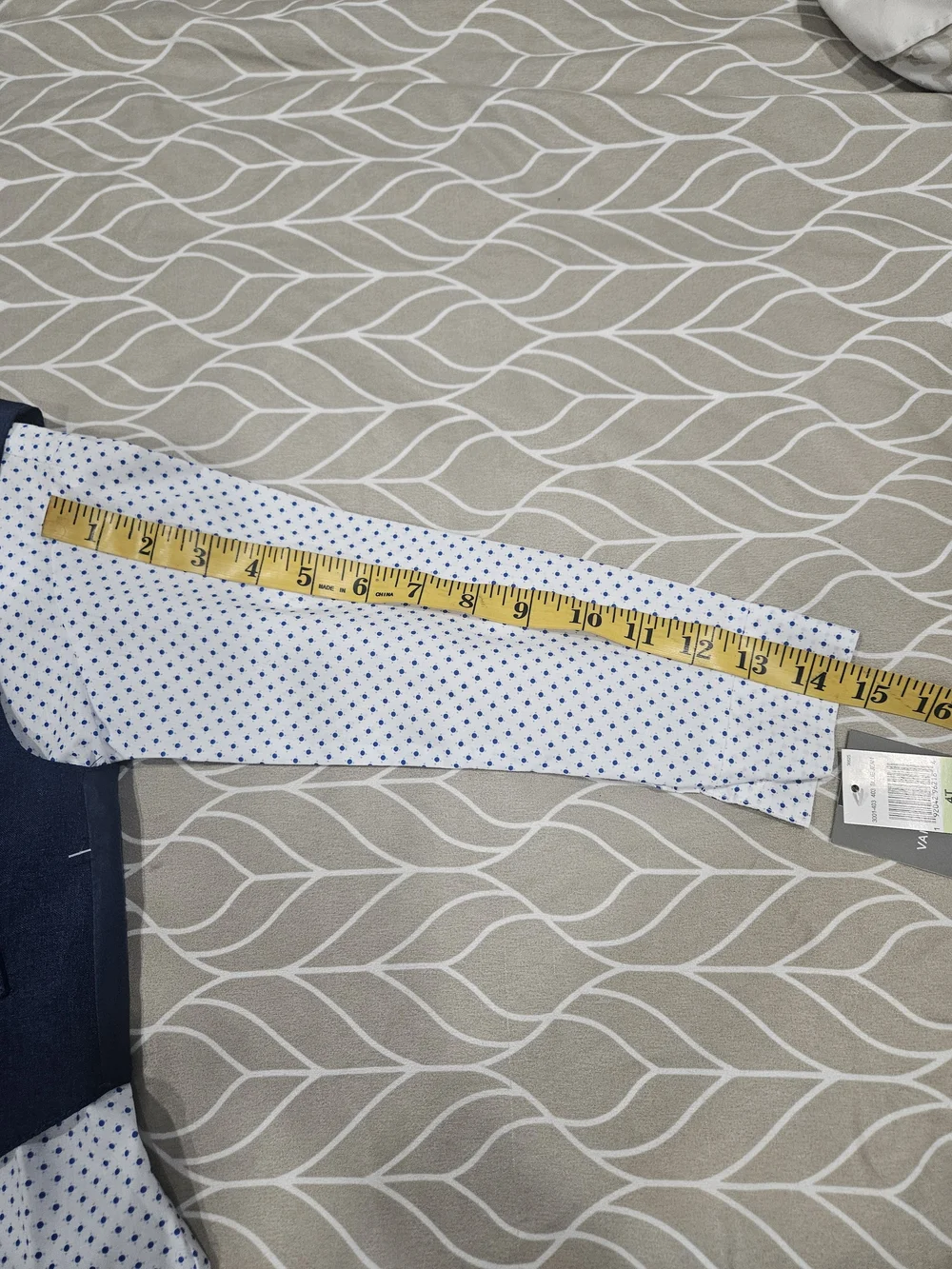 Van Heusen Navy Boys' Vest, Pants & Polka Dot Shirt Set with Bow Tie